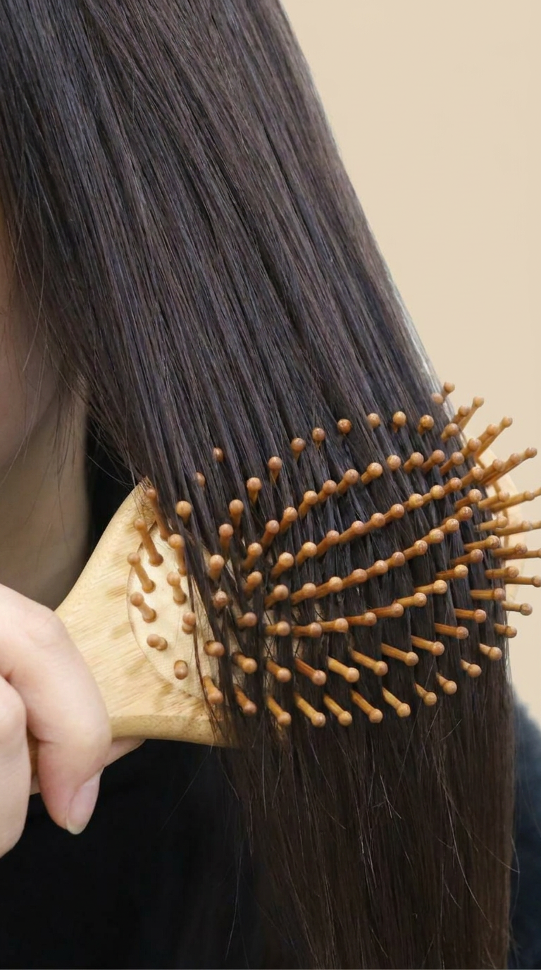 SilkWave™ Premium | Bamboo Hair Brush