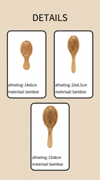 SilkWave™ Premium | Bamboo Hair Brush