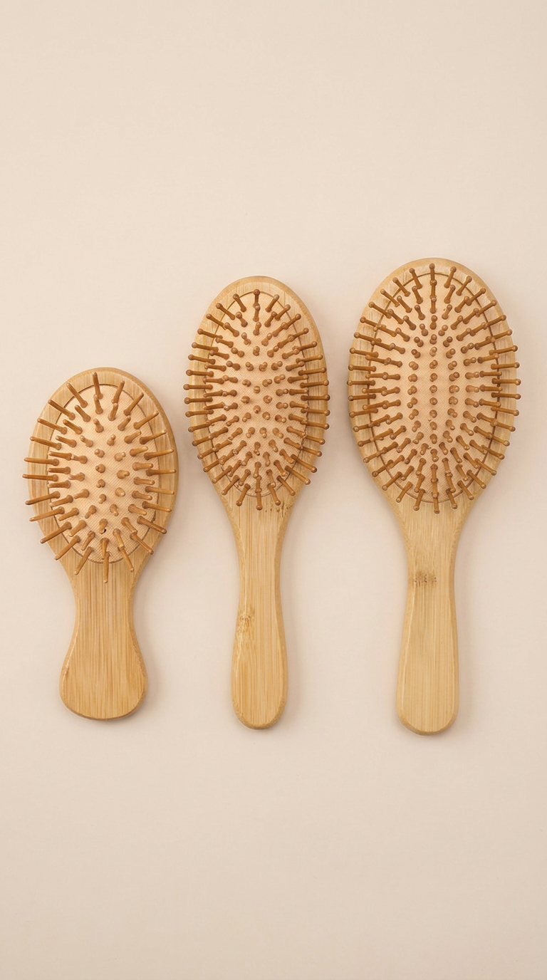 SilkWave™ Premium | Bamboo Hair Brush