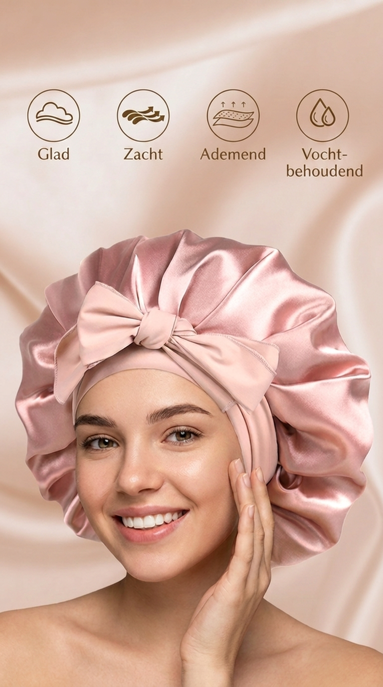 De Gloweful SilkWave™ Premium | Hair Bonnet