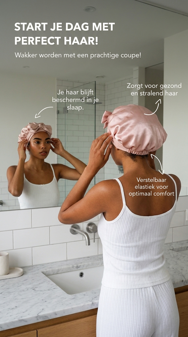 De Gloweful SilkWave™ Premium | Hair Bonnet